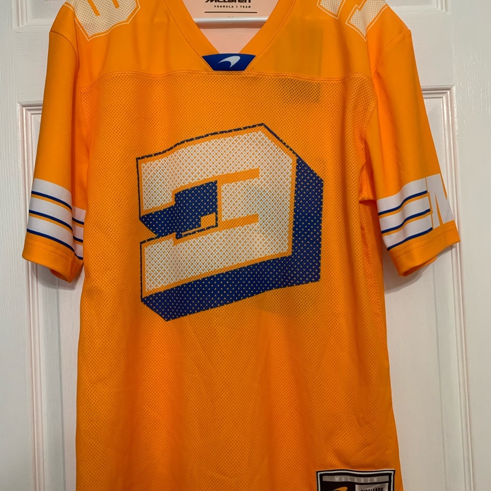 Daniel Ricciardo McLaren Orange Jersey